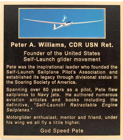 PeteWilliamsPlaque1